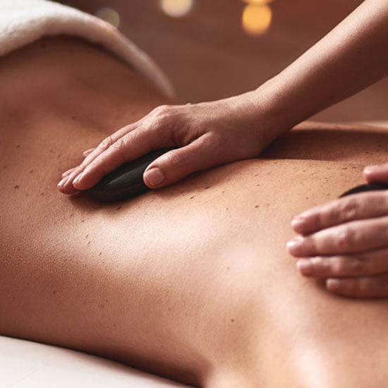 Bild von HotStone Rückenmassage